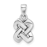 Sterling Silver Celtic Knot Pendant view 1