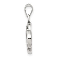 Sterling Silver Antiqued Celtic Knot Pendant view 2