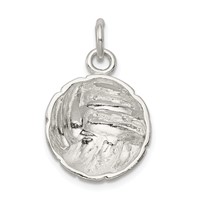 Sterling Silver Volleyball Charm view 4