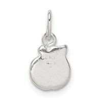 Sterling Silver Enameled Apple Charm view 4