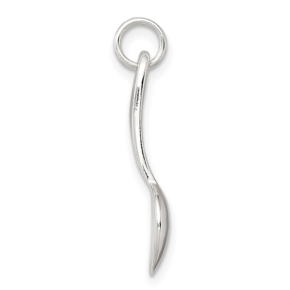 Sterling Silver Spoon Charm (QC7051)