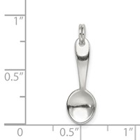 Sterling Silver Spoon Charm view 3