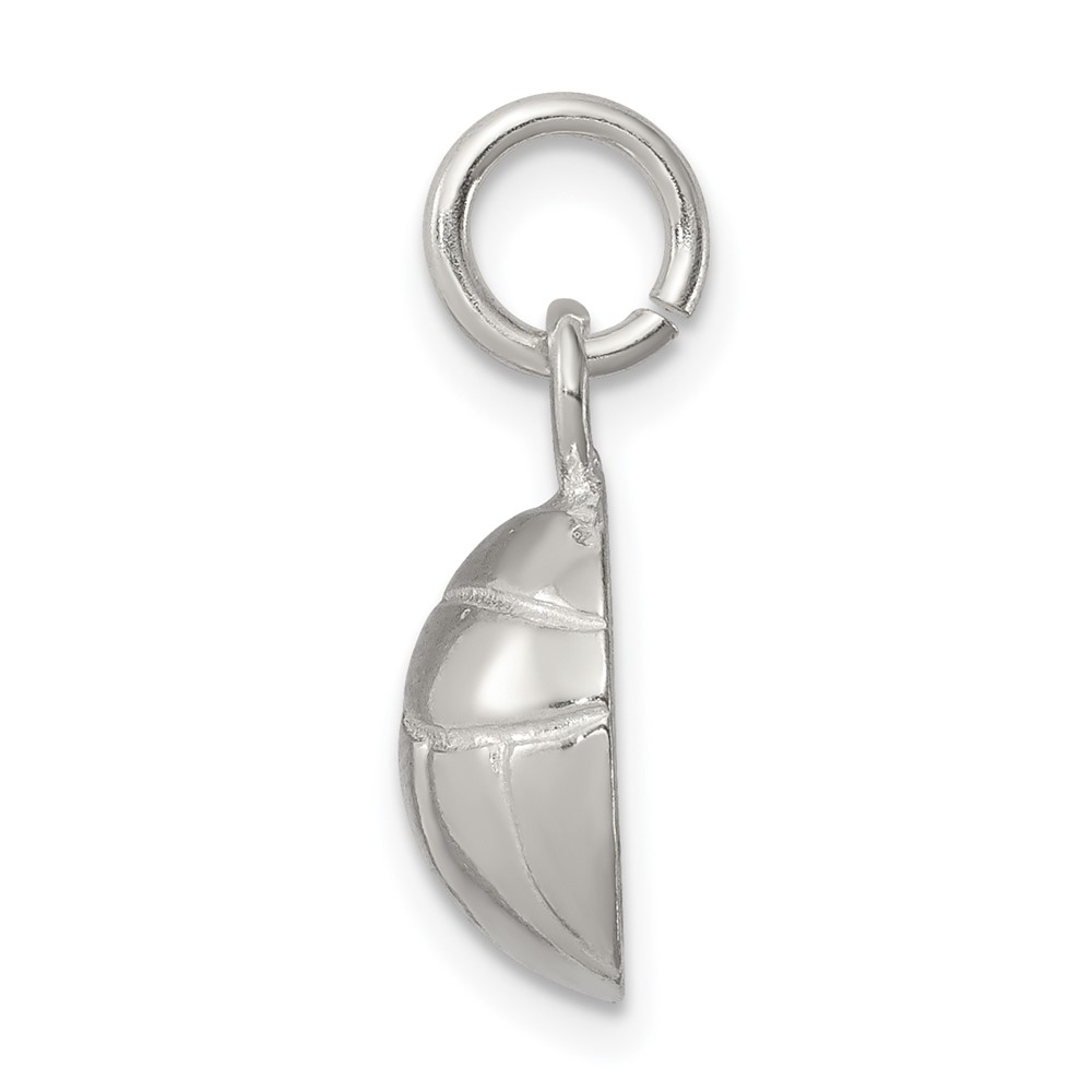 Sterling Silver Volleyball Charm (QC709)