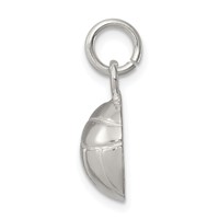 Sterling Silver Volleyball Charm view 2