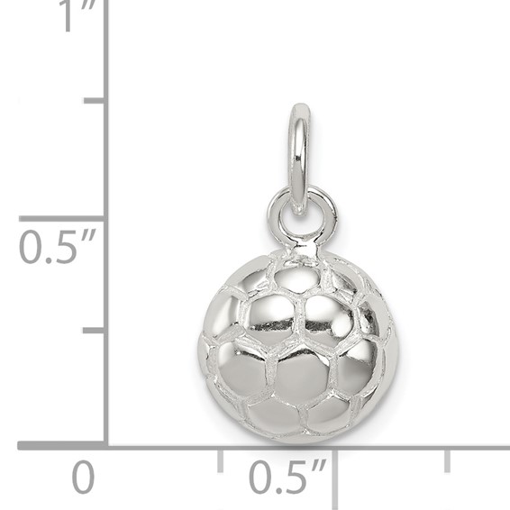Sterling Silver Soccer Ball Pendants