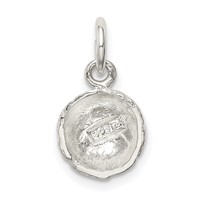 Sterling Silver Basketball Charm view 4