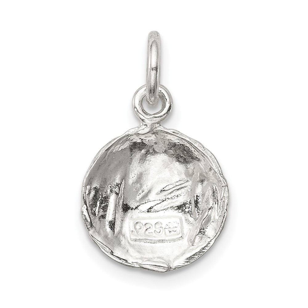 Sterling Silver Soccer Ball Charm (QC716)