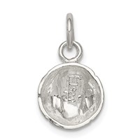 Sterling Silver Baseball Charm view 4