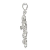 Sterling Silver Soccer Player Charm view 2