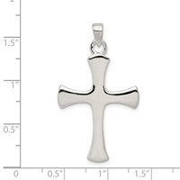 Sterling Silver Cross Pendant view 3