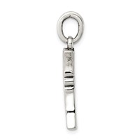 Sterling Silver Antiqued Cross Pendant view 2