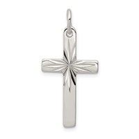 Sterling Silver Cross Pendant view 1