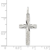 Sterling Silver Cross Pendant view 3