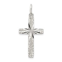 Sterling Silver Cross Pendant view 1
