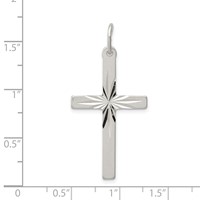 Sterling Silver Cross Pendant view 3