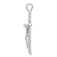 Sterling Silver Crucifix Pendant view 2