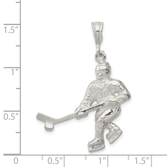 Sterling Silver Hockey Pendants