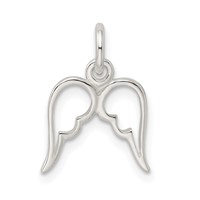 Sterling Silver Wings Pendant view 4