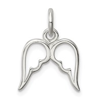 Sterling Silver Wings Pendant view 1