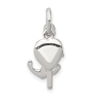 Sterling Silver Anchor & Heart Pendant view 4
