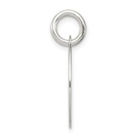 Sterling Silver Polished Enamel Love Pendant view 2