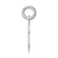 Sterling Silver Polished Enamel Joy Pendant view 2