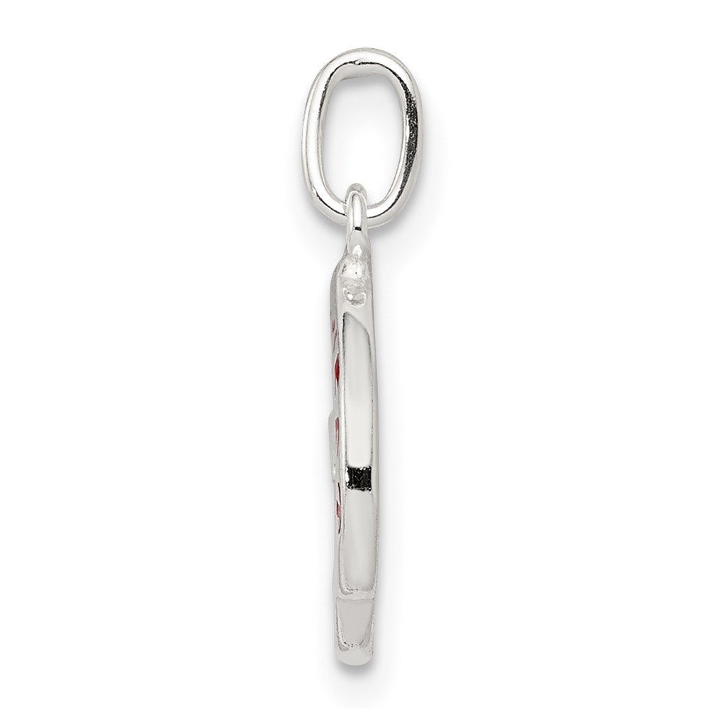 Sterling Silver Sweet 16 Pendant (QC7512)