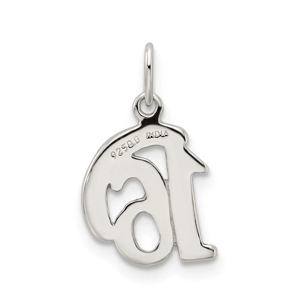 Sterling Silver Sweet 16 Pendant (QC7512)