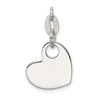 Sterling Silver Polished Blue Enamel Boy Charm view 4