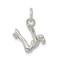 Sterling Silver Gymnast Charm view 4