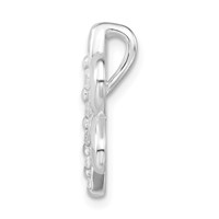 Sterling Silver CZ Dragonfly Pendant view 2