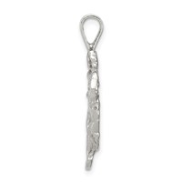 Sterling Silver Runner Pendant view 2