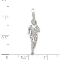 Sterling Silver Runner Pendant view 3