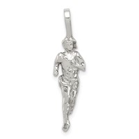 Sterling Silver Runner Pendant view 1
