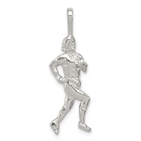 Sterling Silver Runner Pendant view 1
