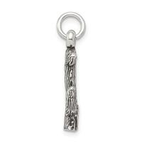 Sterling Silver Antiqued Cactus Charm view 2