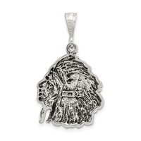 Sterling Silver Antiqued Man Charm view 3