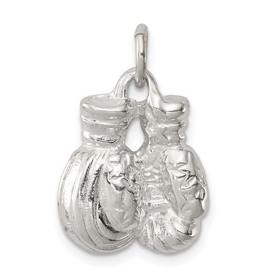 Sterling Silver Boxing Pendants