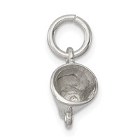 Sterling Silver Megaphone Charm view 2