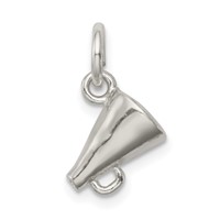 Sterling Silver Megaphone Charm view 4