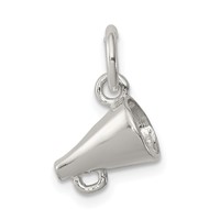 Sterling Silver Megaphone Charm view 1