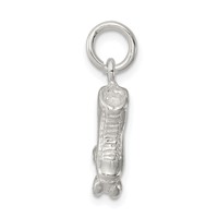 Sterling Silver Roller Skate Charm view 2
