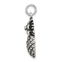 Sterling Silver Antiqued Pineapple Charm view 2