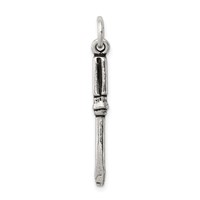 Sterling Silver Antiqued Screwdriver Charm view 1