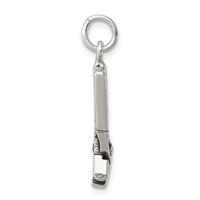 Sterling Silver Antiqued Pliers Charm view 2