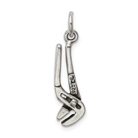 Sterling Silver Antiqued Pliers Charm view 4