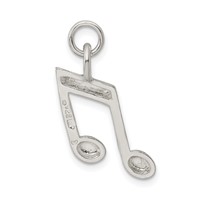 Sterling Silver Music Notes Charm view 4