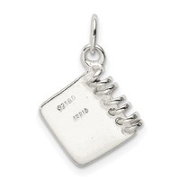 Sterling Silver Note Book view 4