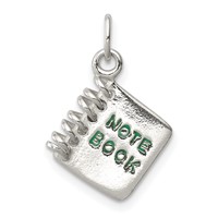 Sterling Silver Note Book view 1