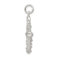 Sterling Silver Saxophone Charm view 2
